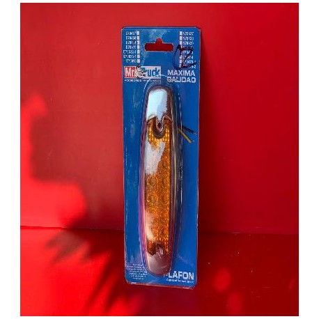 PLAFON TIPO PETERBILL 23213 AMBAR Y ROJO 

										-