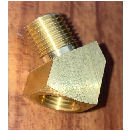 CODO A 45 GRADOS HEMBRA MACHO 1 4

										-