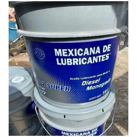 Cubeta Aceite monogrado SAE 40

										-Nuevo