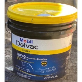 Cubeta de Mobil 15W40

										-Nuevo