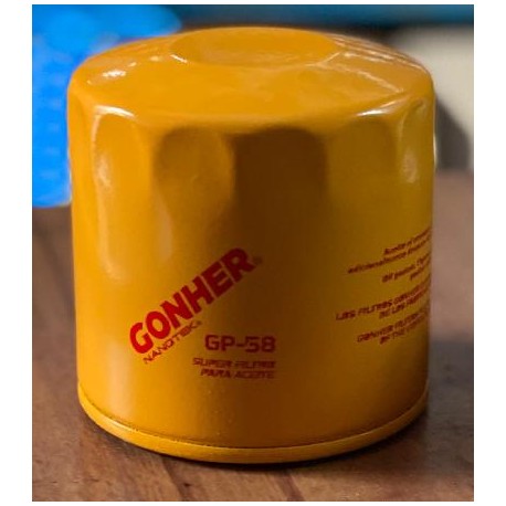 Filtro GP 58

										-
