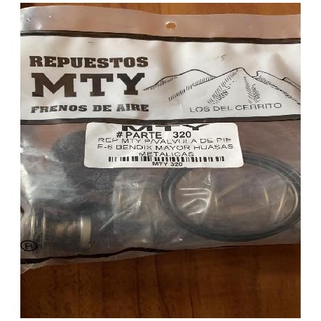 Repuesto para valvula de pie E 6

										-