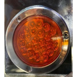 Plafón redondo LED AMBAR 

										-