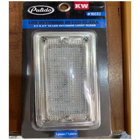 16032 LUZ INTERIOR 10 LED CLARA 

										-Nuevo