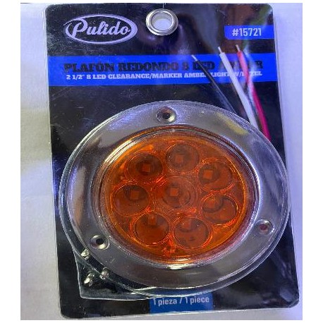 PLAFON REDONDO CHICO AMBAR 15721

										-