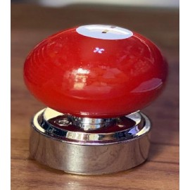 PERILLA PARA PALANCA 18325 BOLA DE BILLAR 7 ROJO CARMIN

										-
